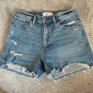 Abercrombie Jean Denim Shorts Size 27/4